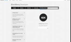 
							         Managing vendor portal accounts - BlackBerry Developer								  
							    