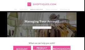 
							         Managing Your Account - Boutique's Forum								  
							    