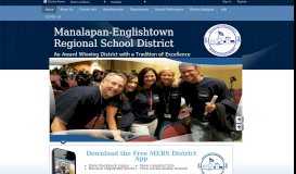 
							         Manalapan-Englishtown Regional School District / Homepage								  
							    