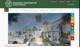 
							         Manchester Essex Regional School District / Homepage								  
							    