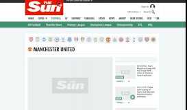 
							         Manchester United - news, transfers, fixtures, results | The Sun								  
							    