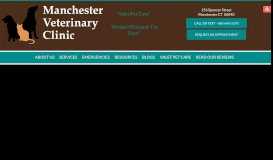 
							         Manchester Veterinary Clinic - CT - Trusted Vets Helping Pets								  
							    