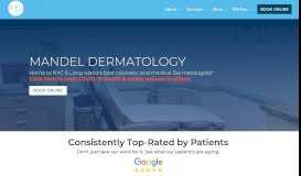 
							         Mandel Dermatology: Best Dermatologists of NYC & Long Island								  
							    