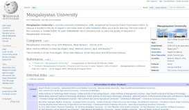 
							         Mangalayatan University - Wikipedia								  
							    