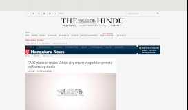 
							         Mangalore University's web portal to become operational soon - The ...								  
							    