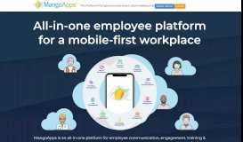 
							         MangoApps: An Integrated Suite of Workplace Apps for Mid-Market ...								  
							    
