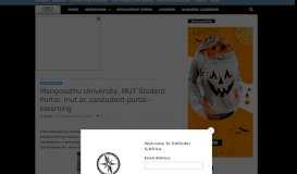 
							         Mangosuthu University, MUT Student Portal: mut.ac.za/student ...								  
							    