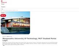 
							         Mangosuthu University Of Technology, MUT Student Portal ... - Pinterest								  
							    