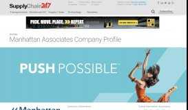 
							         Manhattan Associates - Supply Chain 24/7 Company								  
							    