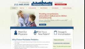 
							         Manhattan Pediatrics - New York City - NY Metro | Pediatricians in ...								  
							    