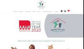 
							         Manheim Pike Veterinary Hospital - Leola Veterinary Hospital								  
							    