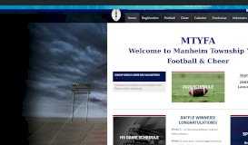 
							         Manheim Township Football Association								  
							    