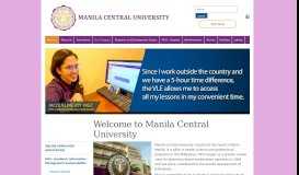 
							         Manila Central University Official Website | We develop people								  
							    