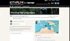 
							         Maningrida Languages Portal								  
							    