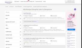
							         Manipal Hospital Jobs In Bangalore - 751 Latest Manipal Hospital Job ...								  
							    