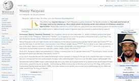 
							         Manny Pacquiao - Wikipedia								  
							    