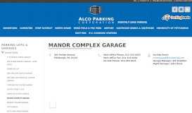 
							         Manor Complex Garage - ALCO Parking								  
							    