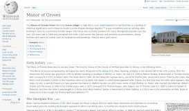 
							         Manor of Groves - Wikipedia								  
							    