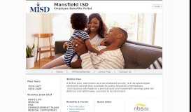 
							         Mansfield ISD - Benefits Portal								  
							    