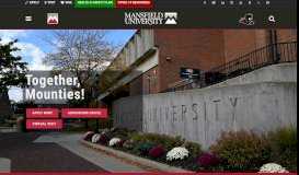 
							         Mansfield University of Pennsylvania | Mansfield University								  
							    
