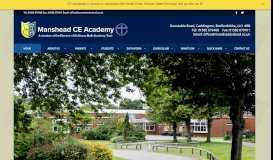 
							         Manshead CE Academy – Respect, Responsibility, Faith and ...								  
							    