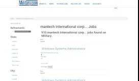 
							         ManTech International Corporation Architect Jobs in Glendora ...								  
							    