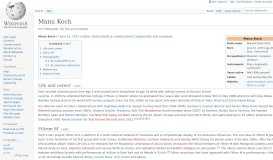 
							         Manu Koch - Wikipedia								  
							    