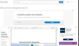 
							         Manual Portal Abogados SECLO - PDF - DocPlayer								  
							    