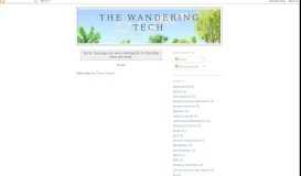 
							         Manually setup Wifi AP with a captive portal on ... - The Wandering Tech								  
							    