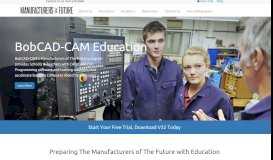 
							         Manufacturers of The Future | CAD/CAM for Schools & Students								  
							    