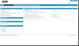 
							         Manufacturing - Ford Supplier Portal - Covisint								  
							    
