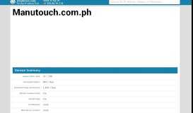 
							         manutouch.com.ph : Agent Login - Domain WHOIS Record								  
							    