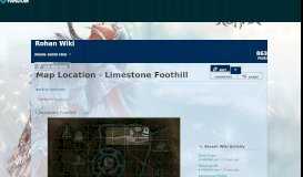 
							         Map Location - Limestone Foothill | Rohan Wiki | FANDOM powered ...								  
							    