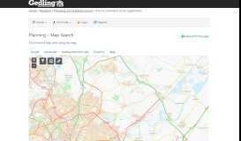
							         Map Search - Gedling Borough Council								  
							    