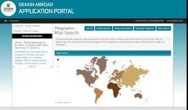 
							         Map Search - Global Student Mobility - Deakin University								  
							    
