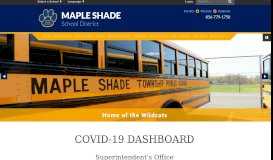 
							         Maple Shade School District: Home								  
							    