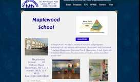 
							         Maplewood - Achievements								  
							    