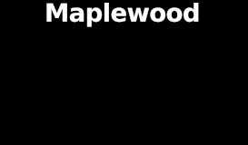
							         Maplewood Apartments								  
							    