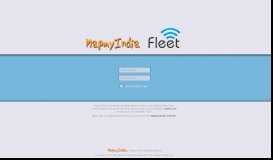 
							         MapmyIndia Fleet Login								  
							    