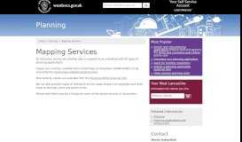 
							         Mapping Services - West Lancashire Borough Council								  
							    