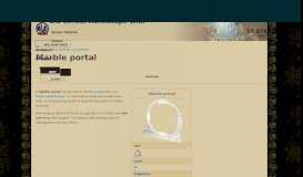 
							         Marble portal | Old School RuneScape Wiki | FANDOM powered by ...								  
							    