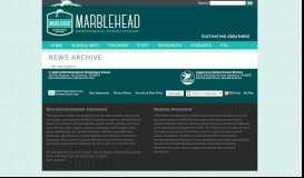 
							         Marblehead Elementary School: News Archive								  
							    