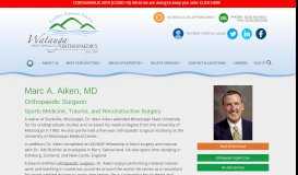 
							         Marc A. Aiken, MD | Watauga Orthopaedics								  
							    