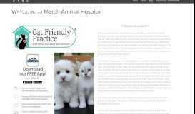 
							         March Animal Hospital								  
							    