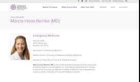 
							         Marcia Hoos-Reinke (MD) - Norman Regional Health System								  
							    