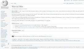 
							         Marcial Mes - Wikipedia								  
							    