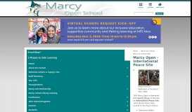 
							         Marcy Open - International Peace Site - Marcy Open School								  
							    
