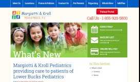 
							         Margiotti & Kroll Pediatrics providing care to patients of Lower Bucks ...								  
							    