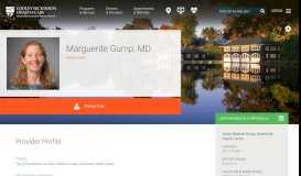 
							         Marguerite Gump, MD | Valley Medical Group, Greenfield								  
							    