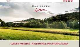 
							         Mariaberg: Startseite								  
							    